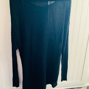 Eileen Fisher Woman 100% Tencel Long Sleeved Asymmetrical Tunic Dress Size 1X